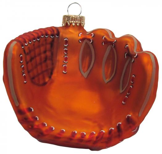 Baseball-Handschuh 9 cm, Glasornament, mundgeblasen, handdekoriert (1)