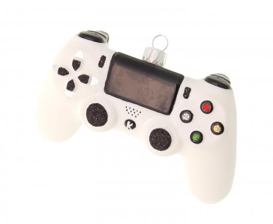 Wei 11cm PS Controller B, Glasornament, mundgeblasen, handekoriert