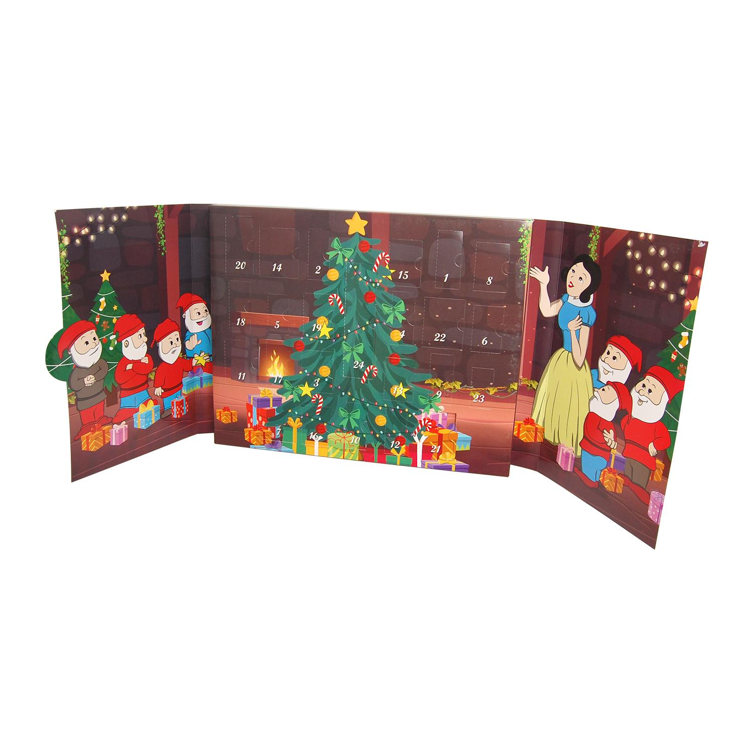 Baumschmuck Schneewittchen Adventskalender Mehrfarbig 12cm