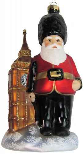 Britischer King's Guard Weihnachtsmann
