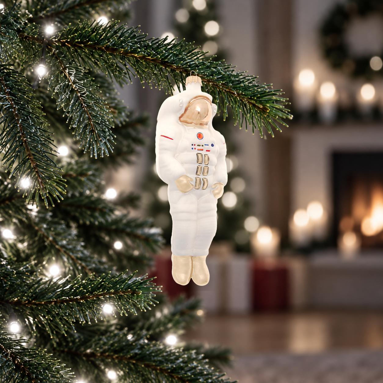 Baumschmuck Astronaut Wei� 18cm
