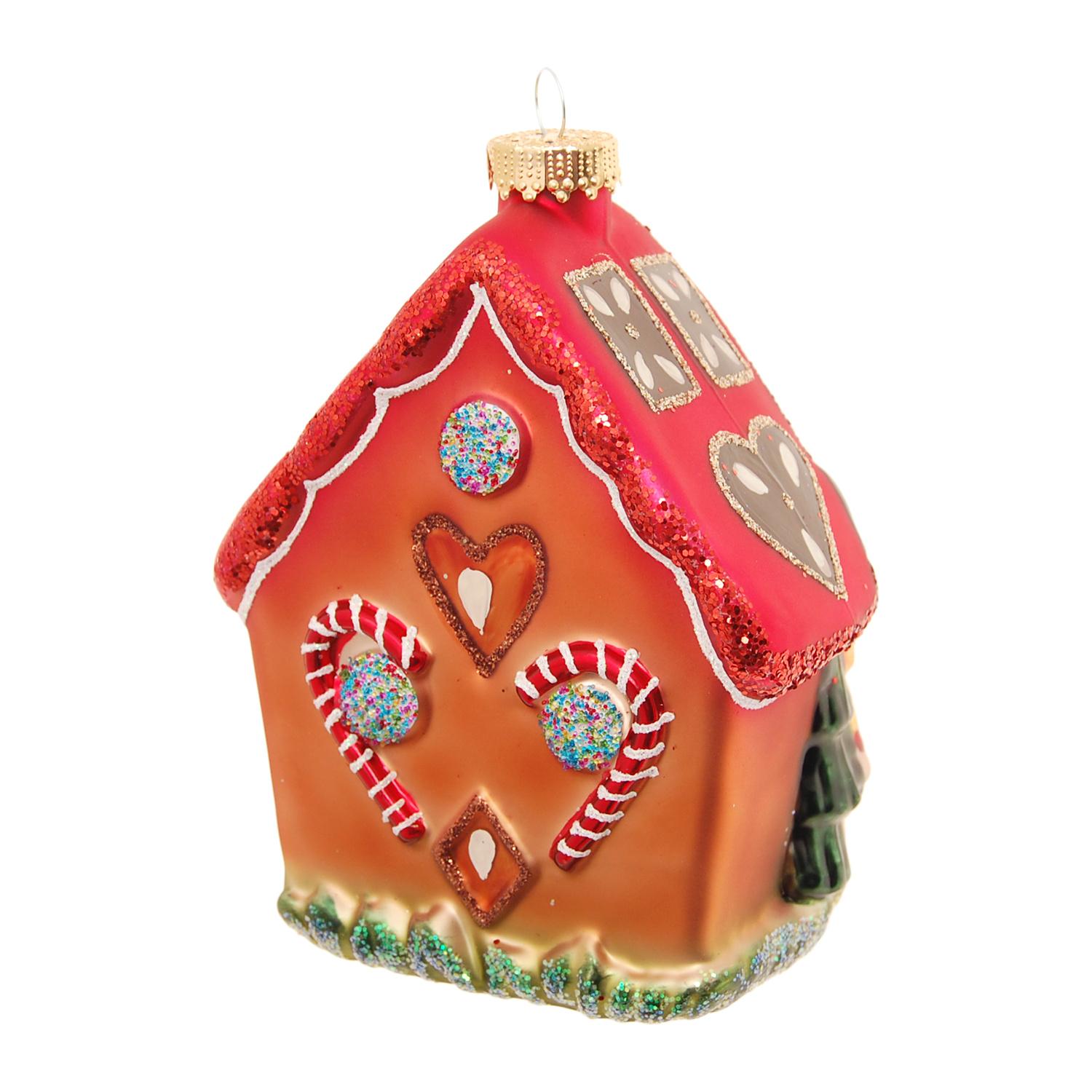Baumschmuck Lebkuchenhaus H�nsel und Gretel Mehrfarbig 13cm