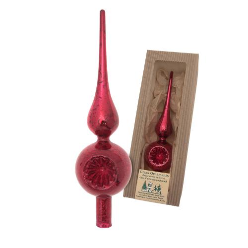 Baumspitze Reflex Antik Rot 23cm