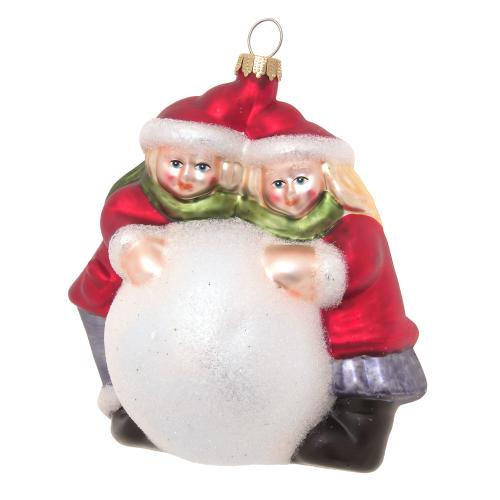 Spielende Kinder, Multicolor, 12cm