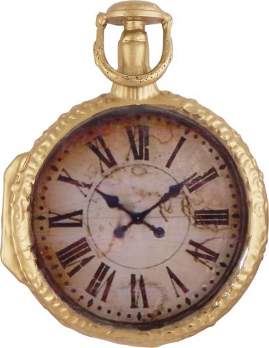 Taschenuhr 7cm Glasornament, mundgeblasen und handekoriert