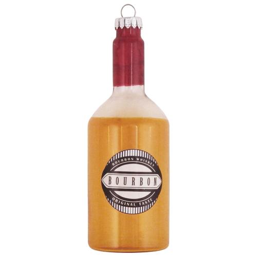 Baumschmuck Bourbonflasche Braun 10cm