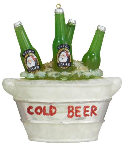 Baumschmuck Bierkhler Grn 9cm