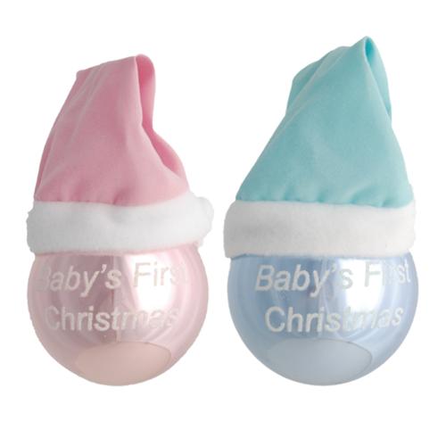 Baumschmuck Babys First Christmas Mehrfarbig 8cm