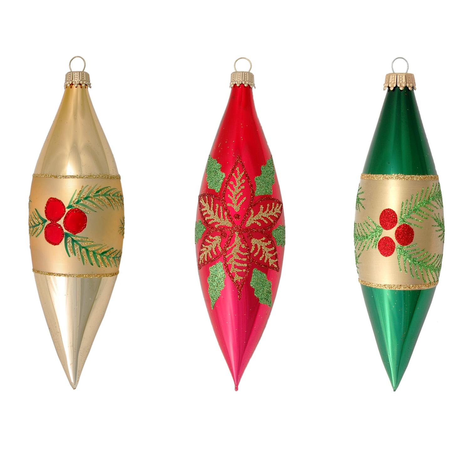 Baumschmuck Weihnachtsstern Oliven Mehrfarbig 14cm