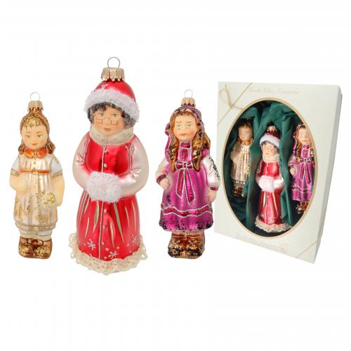 Mrchenset Frau Holle mit Gold- & Pechmarie 13cm