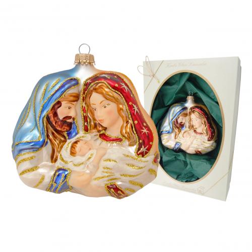 Maria, Josef & Christkind 12cm