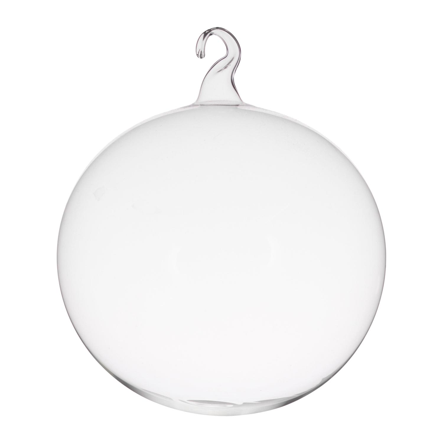 Weihnachtskugeln Kristall Transparent 8cm