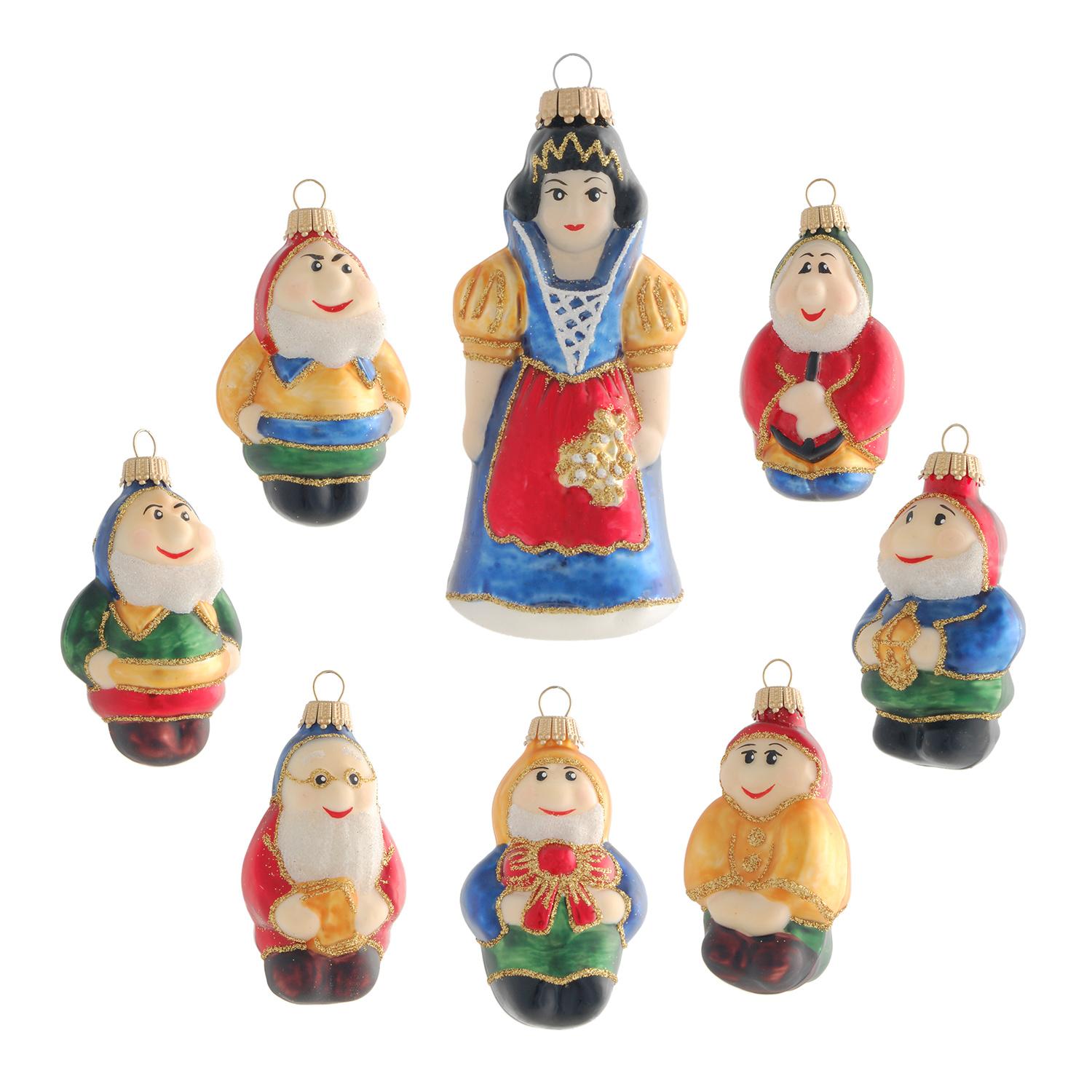 Baumschmuck M�rchenset Schneewittchen Mehrfarbig 11cm