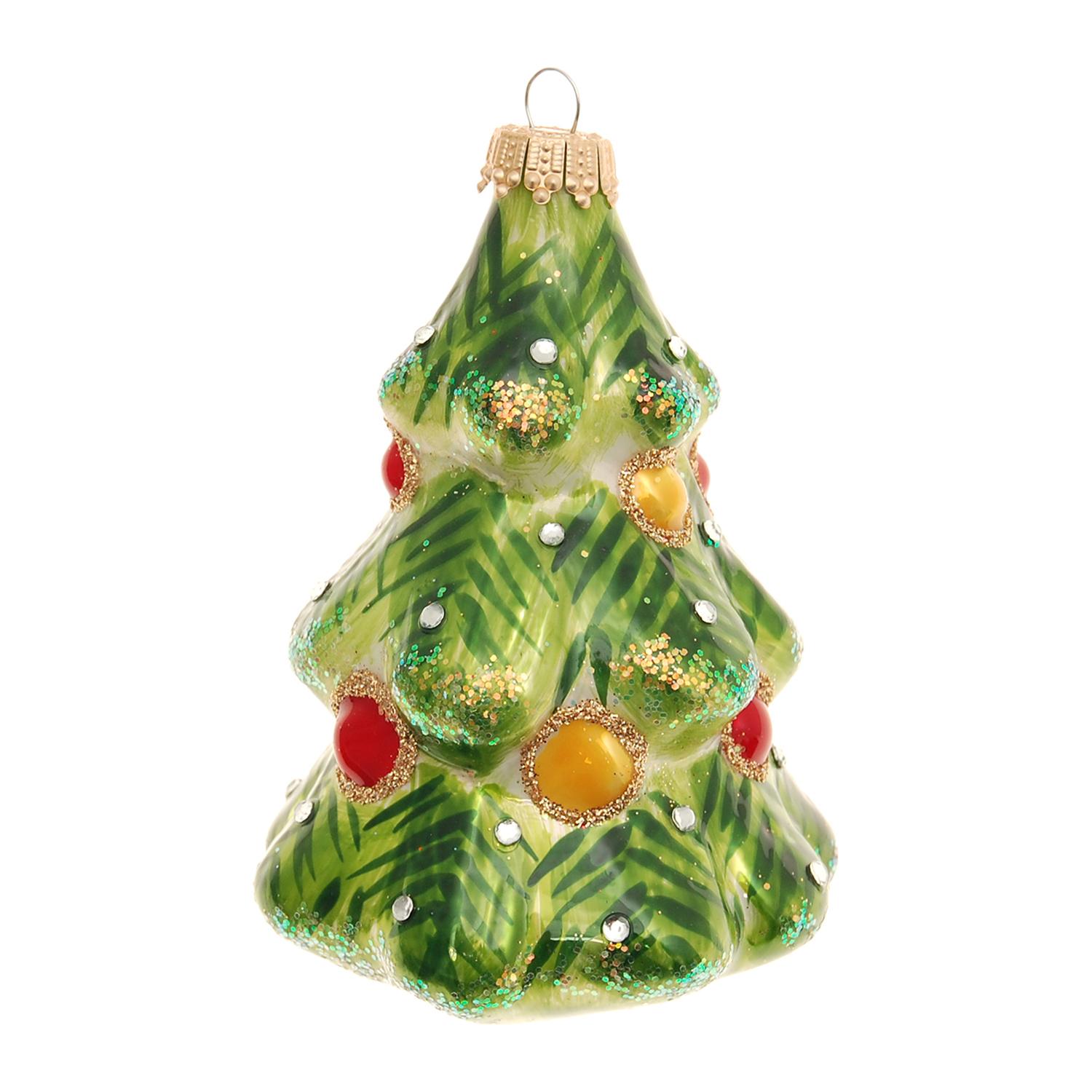 Baumschmuck Weihnachtsbaum Gr�n 16cm