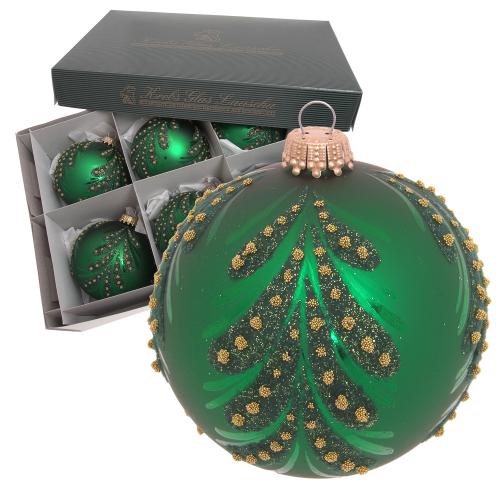 Weihnachtskugeln Tannenbaum Grn 8cm