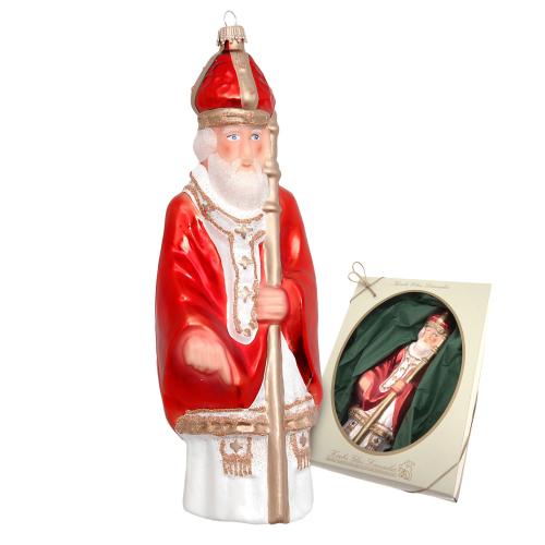 Baumschmuck Bischoff Rot 22cm