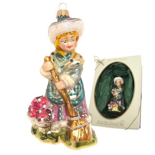 Baumschmuck Biedermeier Tatjana mehrfarbig 13cm