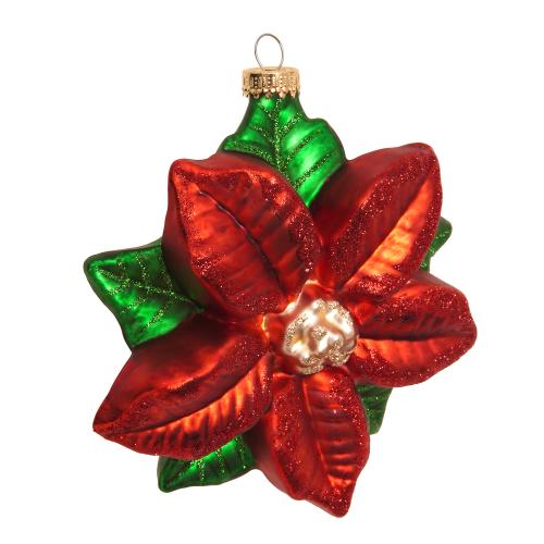Baumschmuck Weihnachtsstern rot 12cm