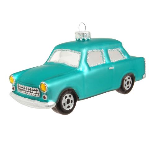Baumschmuck Trabant trkis 11cm