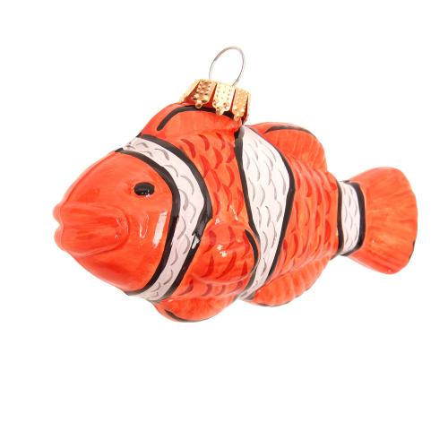 Baumschmuck Clownfisch orange 8cm
