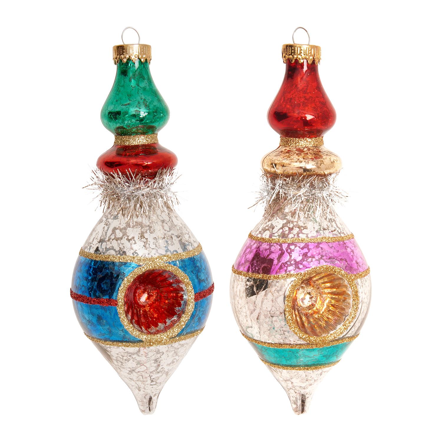 Baumschmuck Reflekorformen Nostalgie Mehrfarbig 14cm