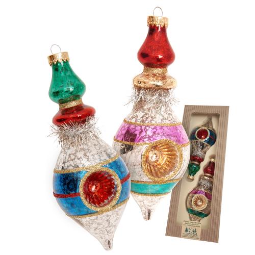 Baumschmuck Reflekorformen nostalgisch mehrfarbig 16cm