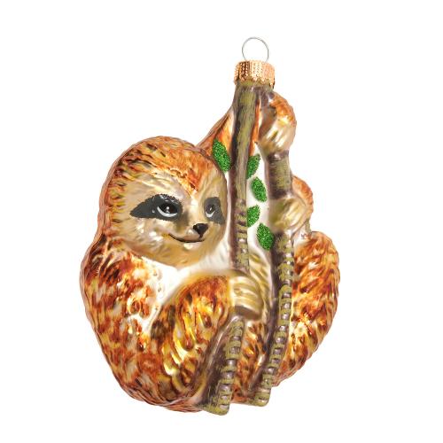 Baumschmuck Faultier braun 10cm
