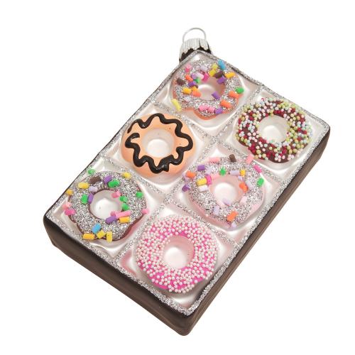 Baumschmuck Pralinenschachtel mehrfarbig 9cm