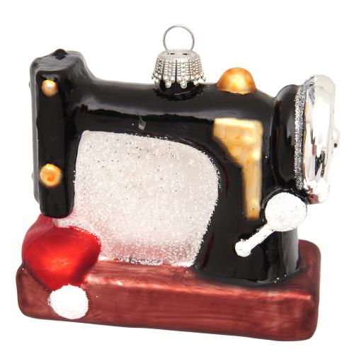 Baumschmuck N�hmachine Mehrfarbig 9cm