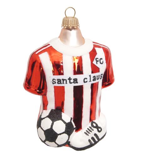 Baumschmuck Fu�ball Shirt Rot 10cm