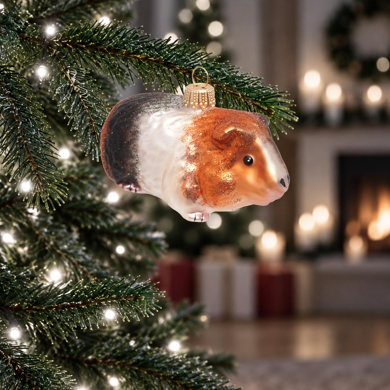 Baumschmuck Meerschweinchen Momo Mehrfarbig 10cm
