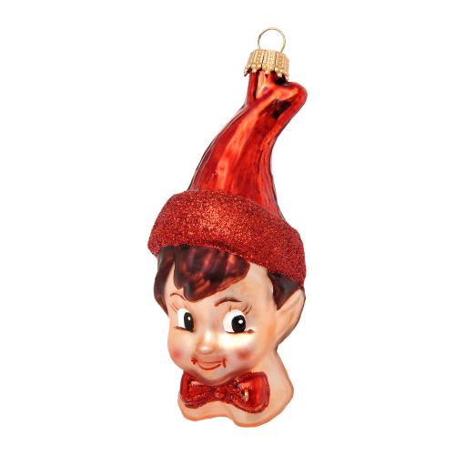 Baumschmuck Pinello Rot 10cm