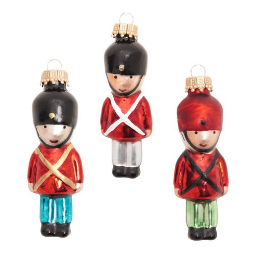 Baumschmuck Mini Soldaten Rot 9cm