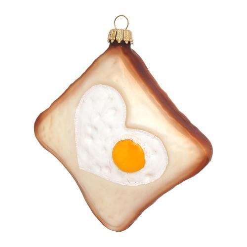 Baumschmuck Toast Braun 8cm