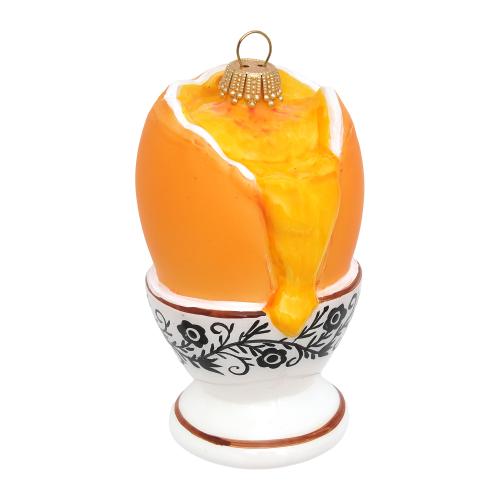 Baumschmuck Fr�hst�cksei Mehrfarbig 9cm