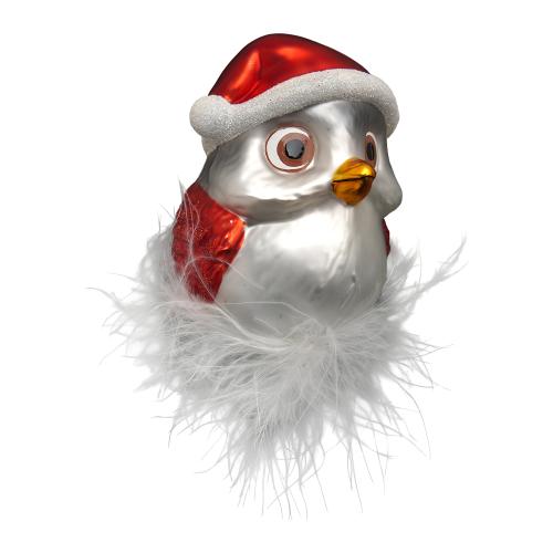 Baumschmuck Vogel Claus Mehrfarbig 9cm