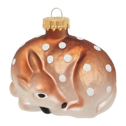 Baumschmuck Rehkitz Braun 7cm