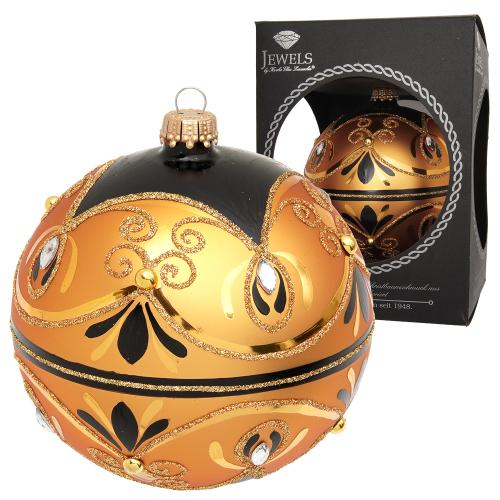 Weihnachtskugel Maro Goldfarbig 10cm