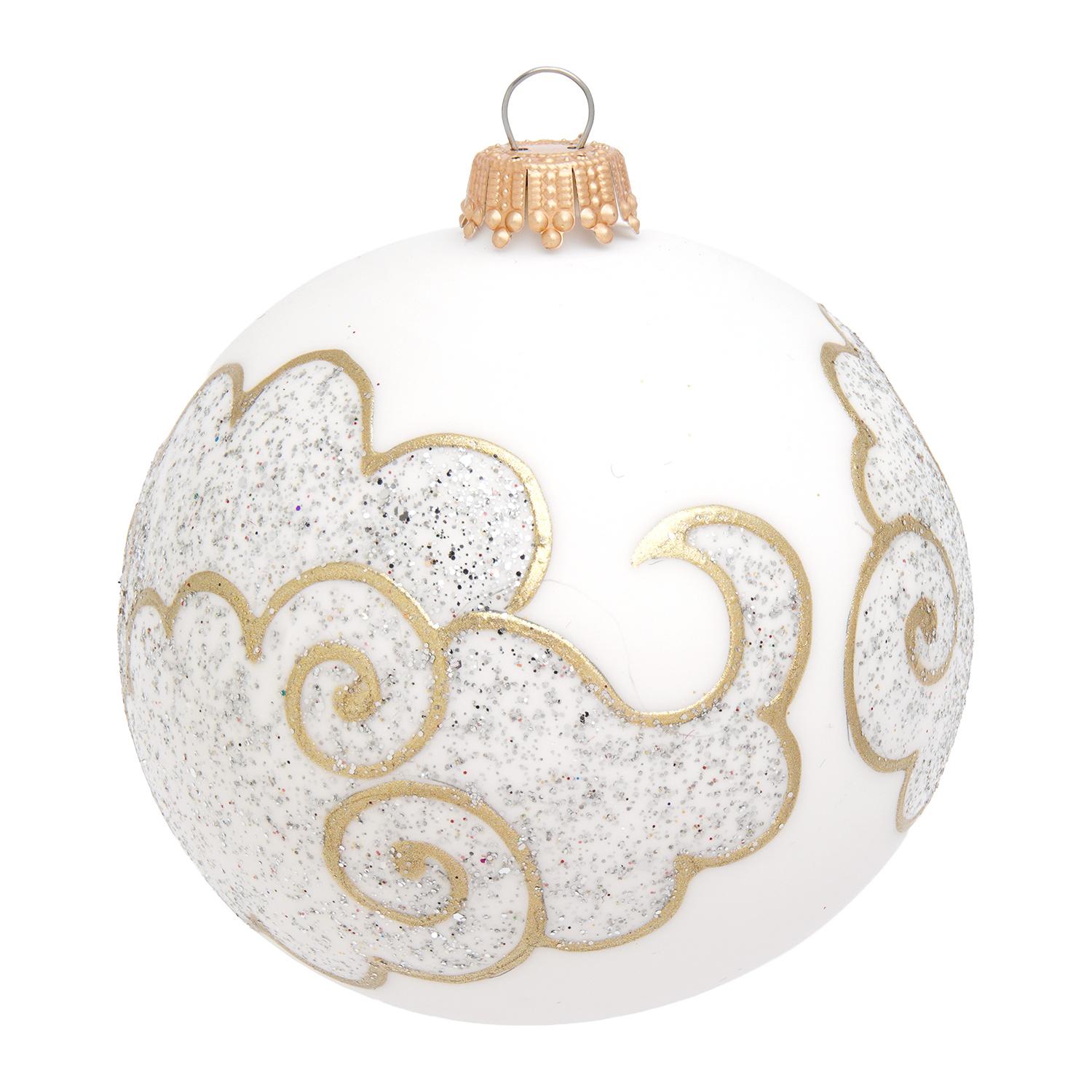 Weihnachtskugeln Japan Wolke Kumo-Moyo Mehrfarbig 8cm