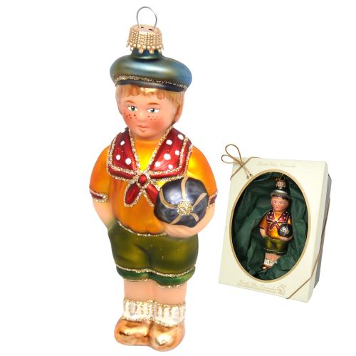 Baumschmuck Oliver mit Ball Mehrfarbig 12cm
