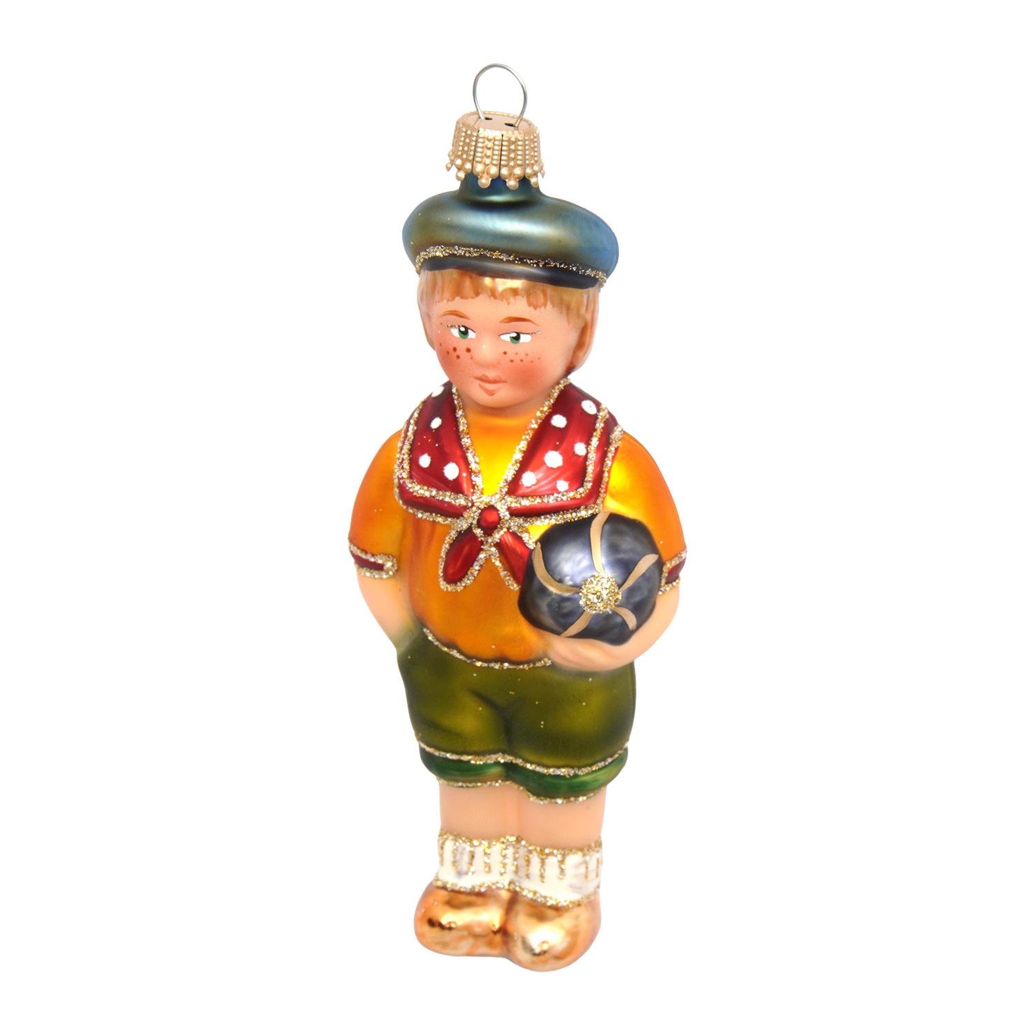 Baumschmuck Oliver mit Ball Mehrfarbig 12cm