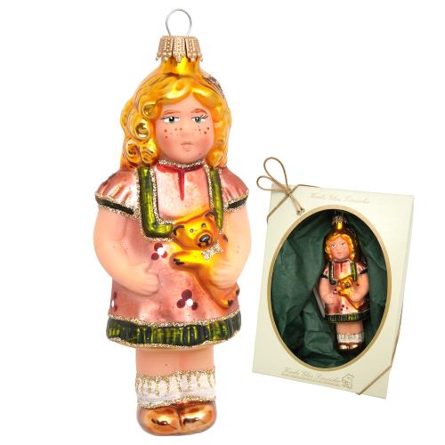 Baumschmuck Amelie mit B�r Mehrfarbig 12cm
