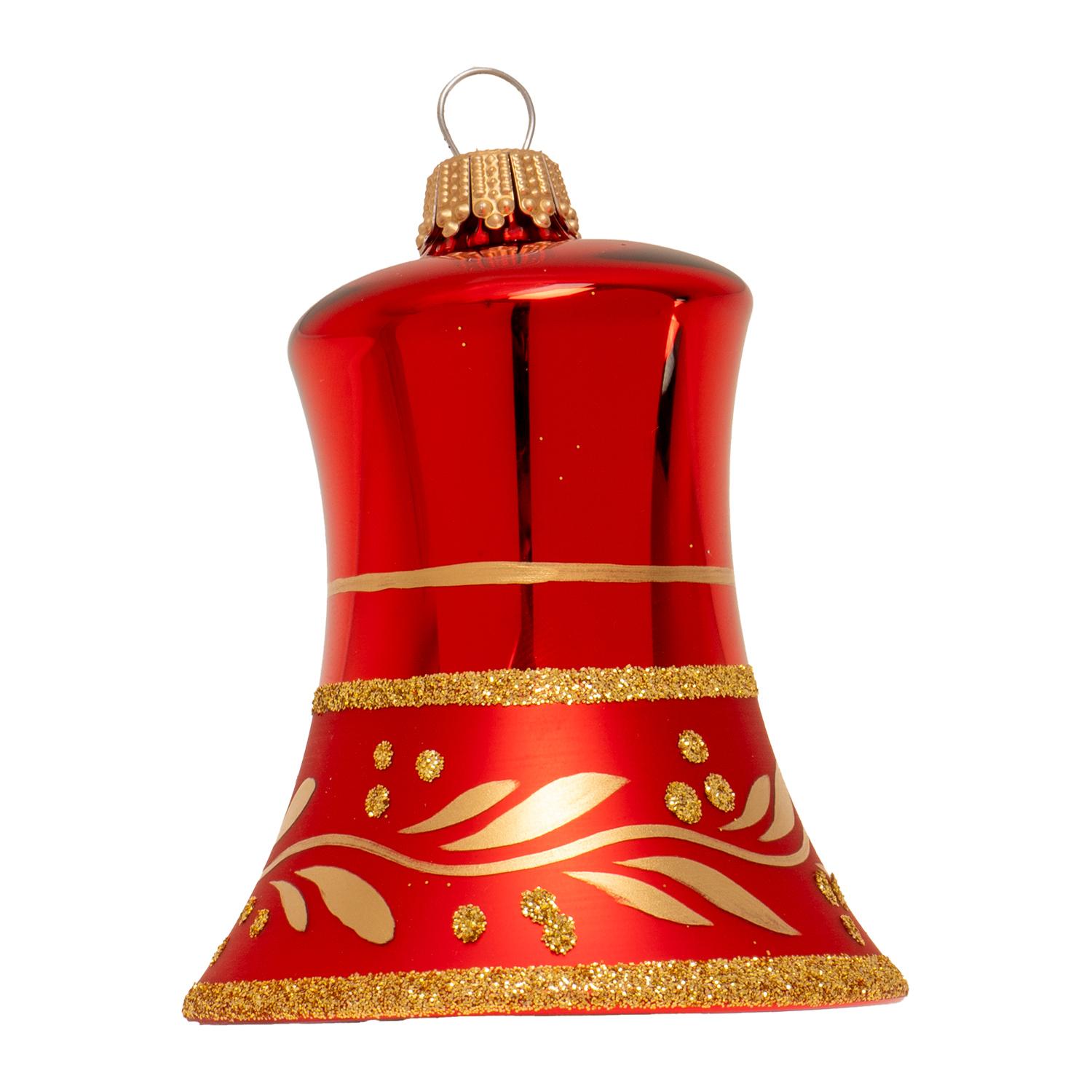 Baumschmuck Glocken Rot 7cm