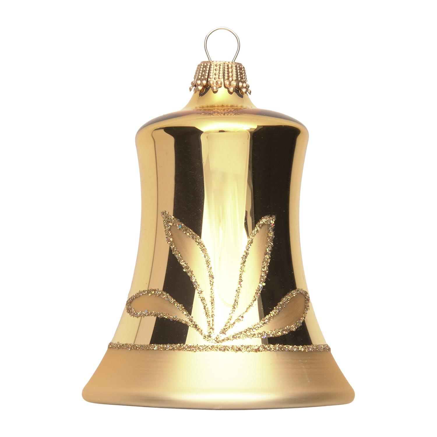 Baumschmuck Glocken Goldfarbig 7cm