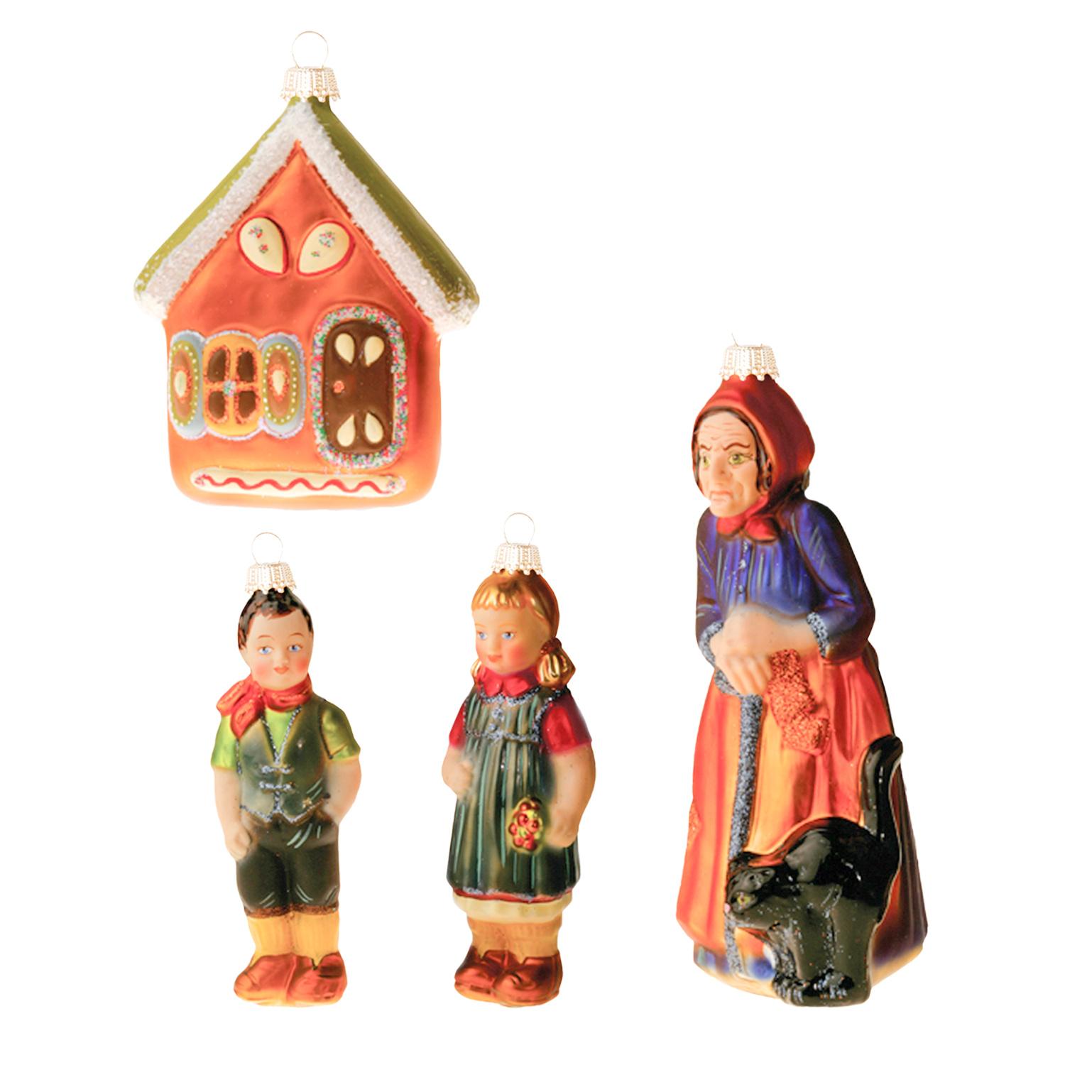 Baumschmuck H�nsel und Gretel Mehrfarbig 17cm