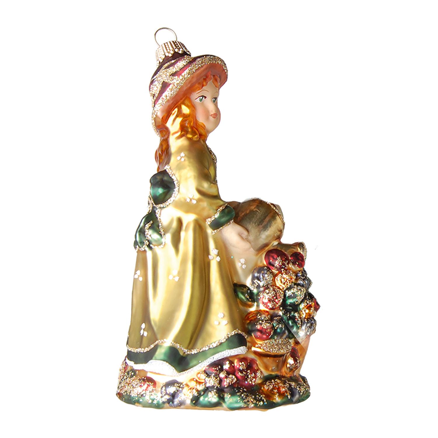 Baumschmuck Biedermeier Annabelle Mehrfarbig 13cm