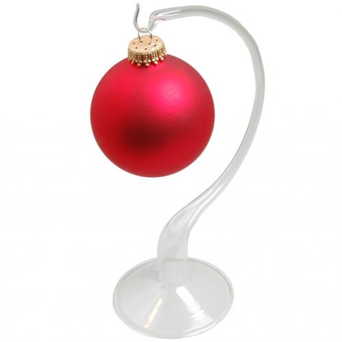 Home Decor Glasstnder gro transparent 22cm