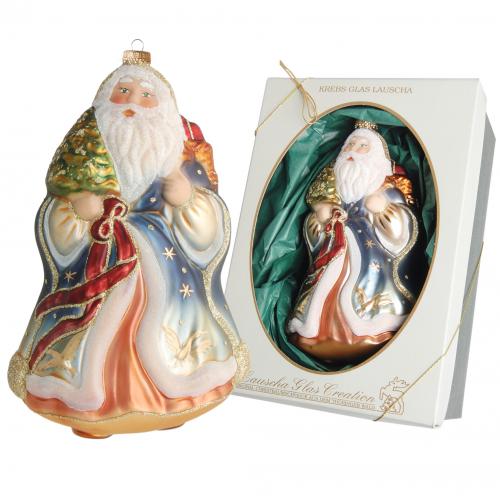 Baumschmuck Santa Weihnachtsnacht Rot 17cm