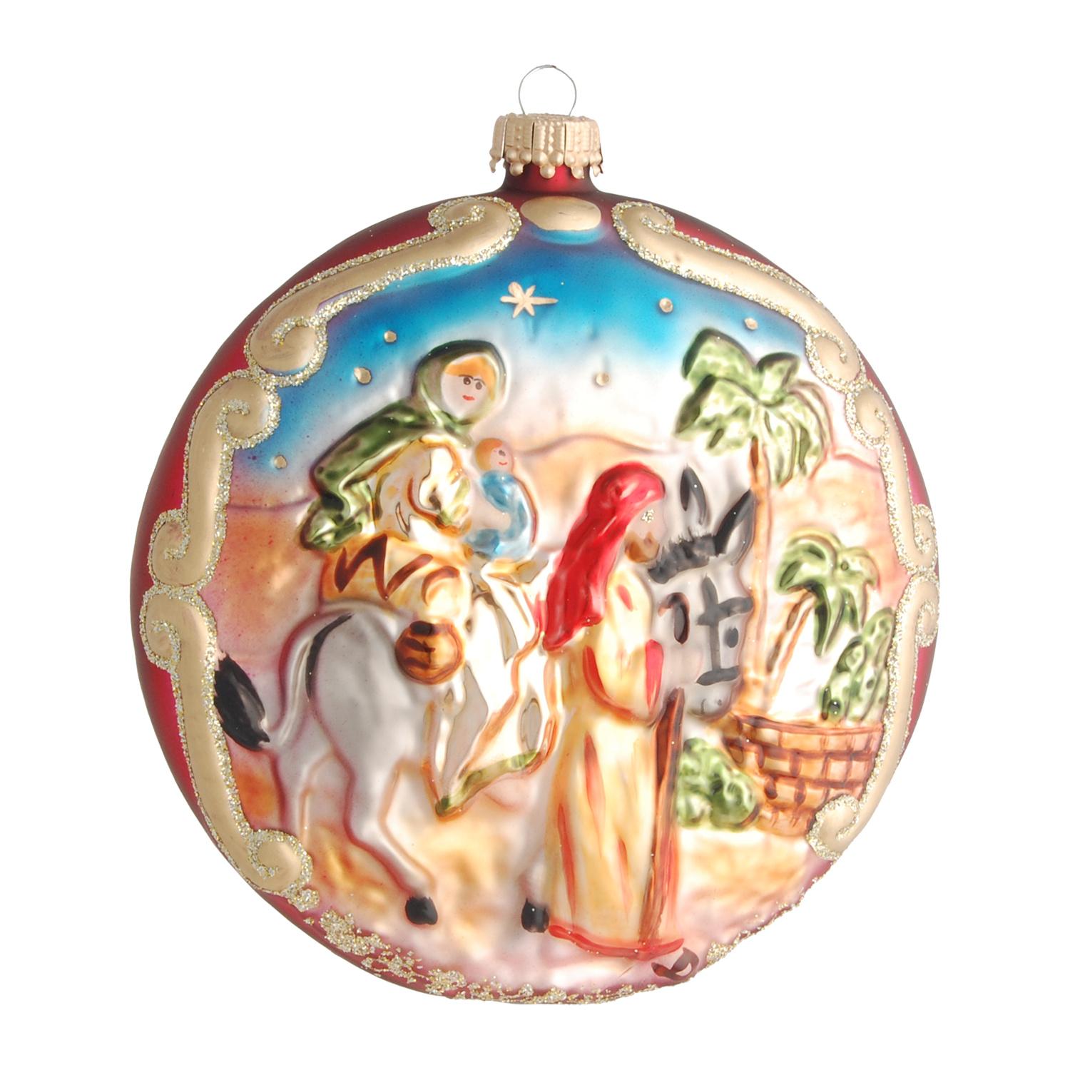 Baumschmuck Taler Flucht nach �gypten Mehrfarbig 12cm
