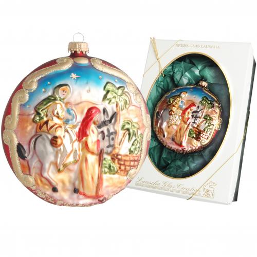 Baumschmuck Taler Flucht nach gypten mehrfarbig 12cm